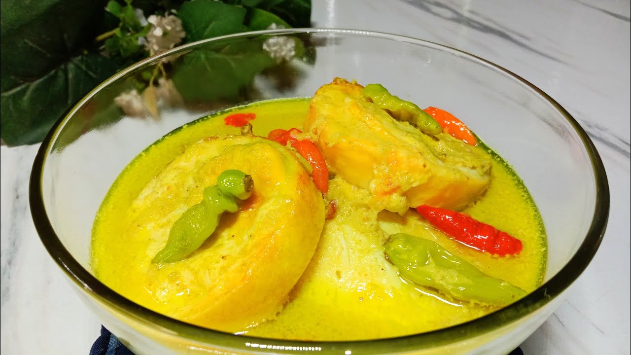 Masak Telur Ceplok Santan Kuning resep mudah dan enak,!!