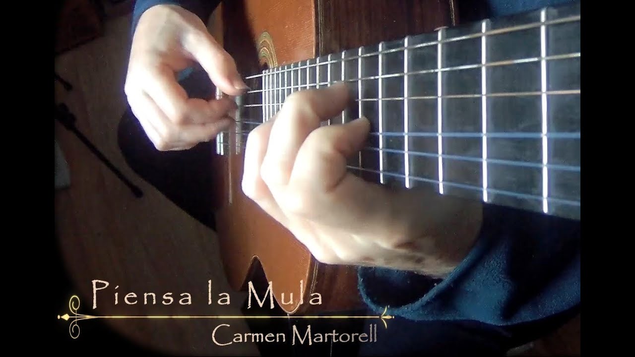 Piensa la Mula - Villancico (Guitar)