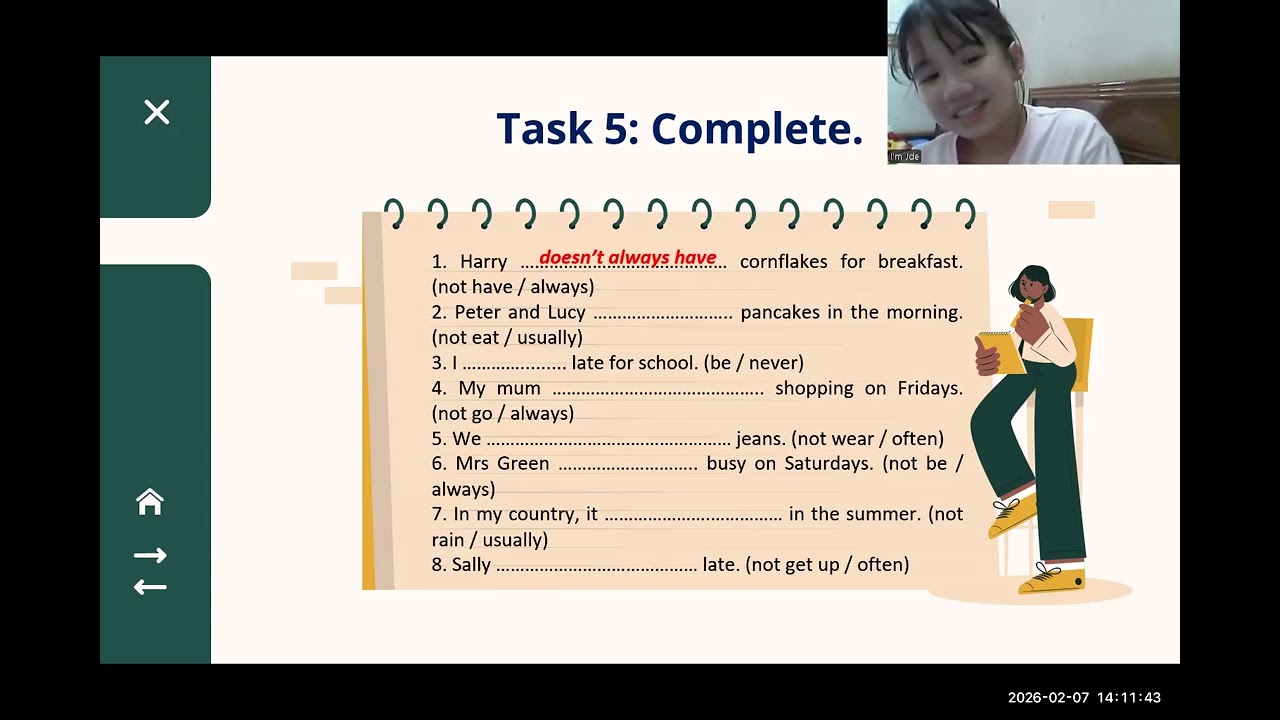 PK2012120 - 07.02.2026 - LESSON PRESENT SIMPLE & ADVERBS OF FREQUENCY