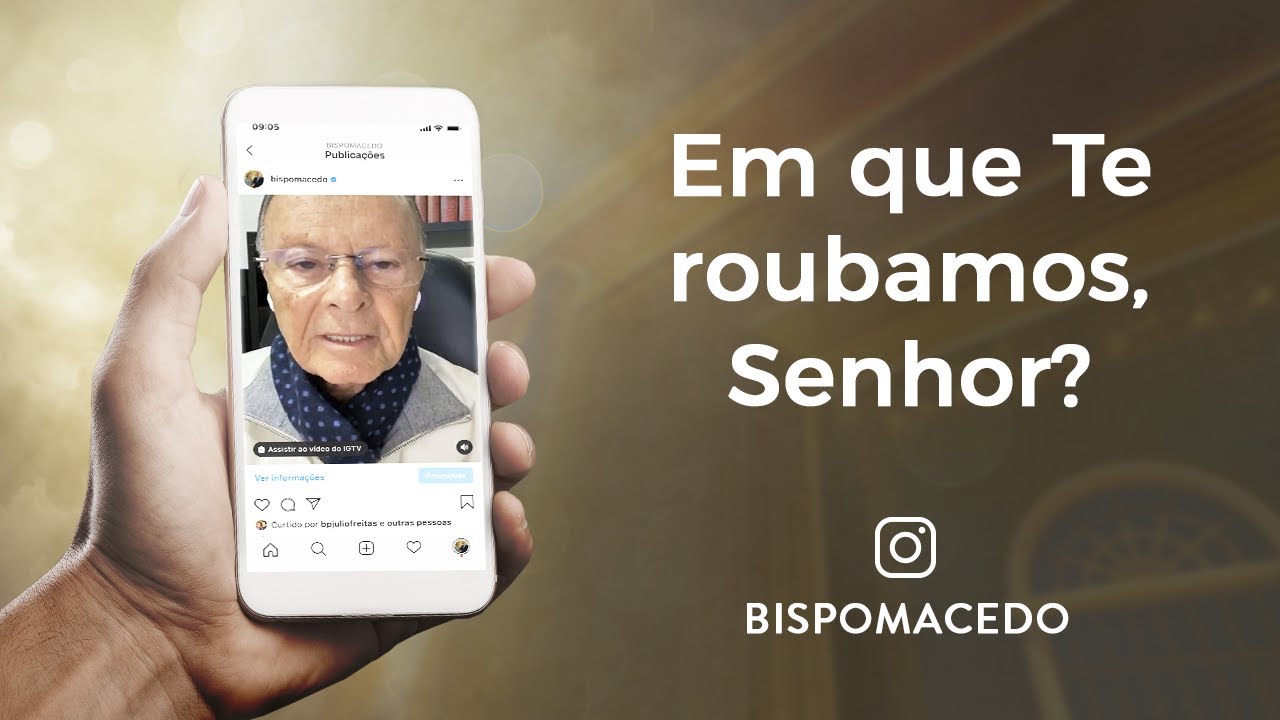 Em que Te roubamos, Senhor?