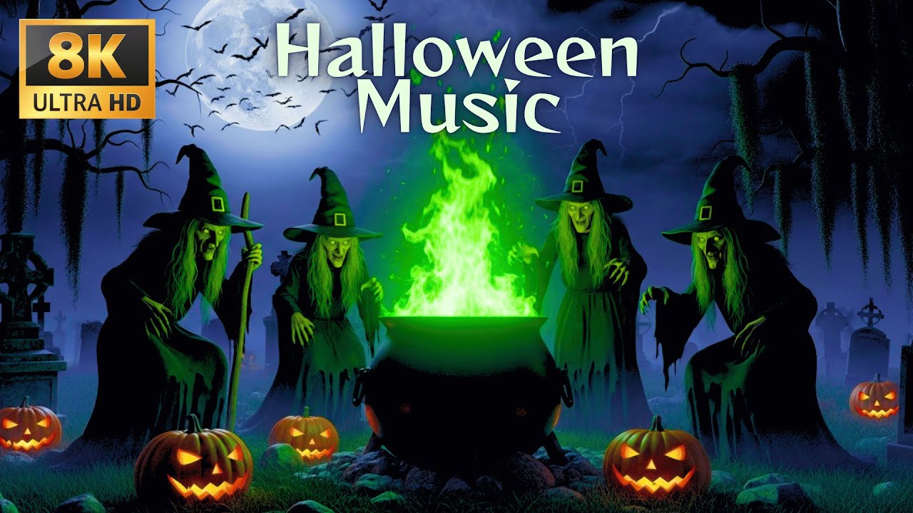Halloween 2025 🎃 Haunted Pumpkin Dreams 👻 Relaxing Cinematic Ambience for Sleep Meditation Vibe
