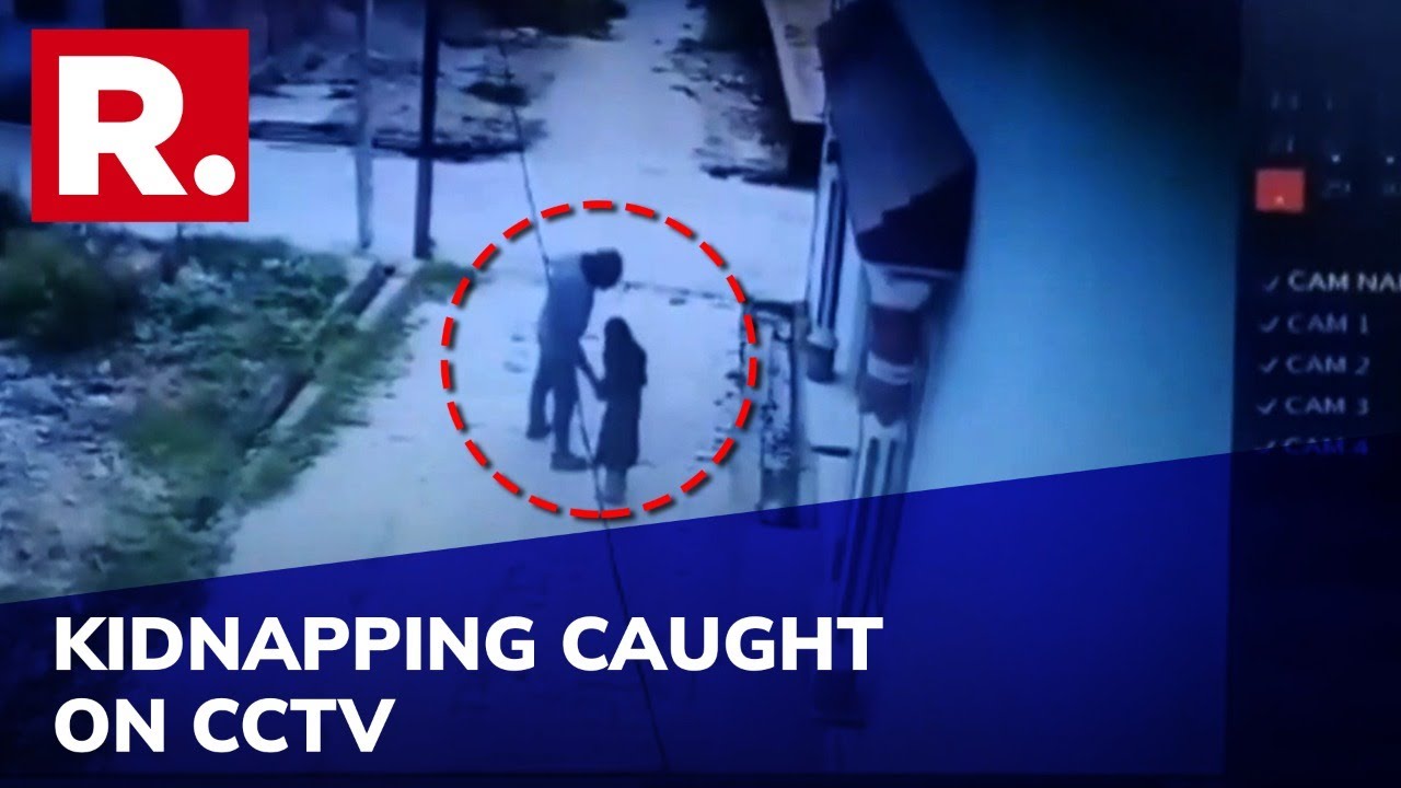 On Tape: 9 Year Old Girl Kidnapped In UP's Muradabad; Action Caught On Cam