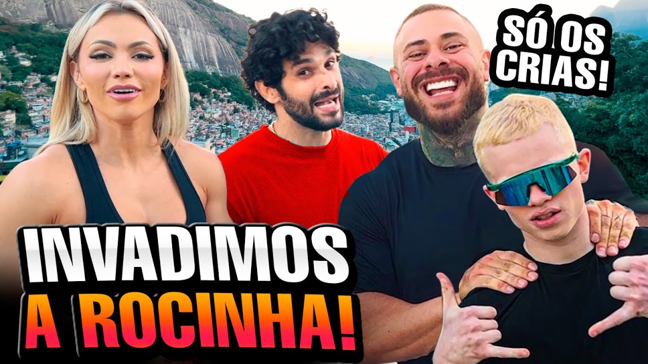 INVADIMOS A MAIOR FAVELA DO RIO DE JANEIRO! - LEO STRONDA Feat. VIVI WINKLER , ALBINO E ROCKY CRIA