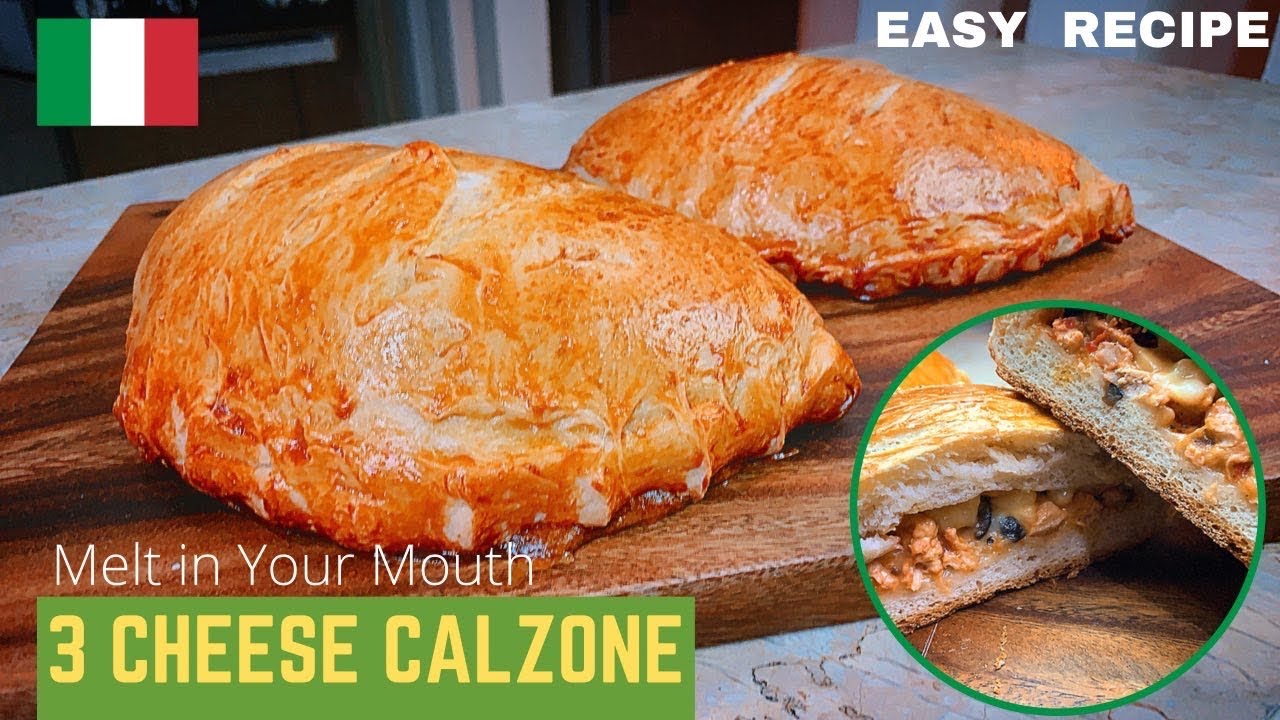 DO NOT ORDER Pizza tonight & make this amazing chicken calzone at home |Homemade Calzone Recipes