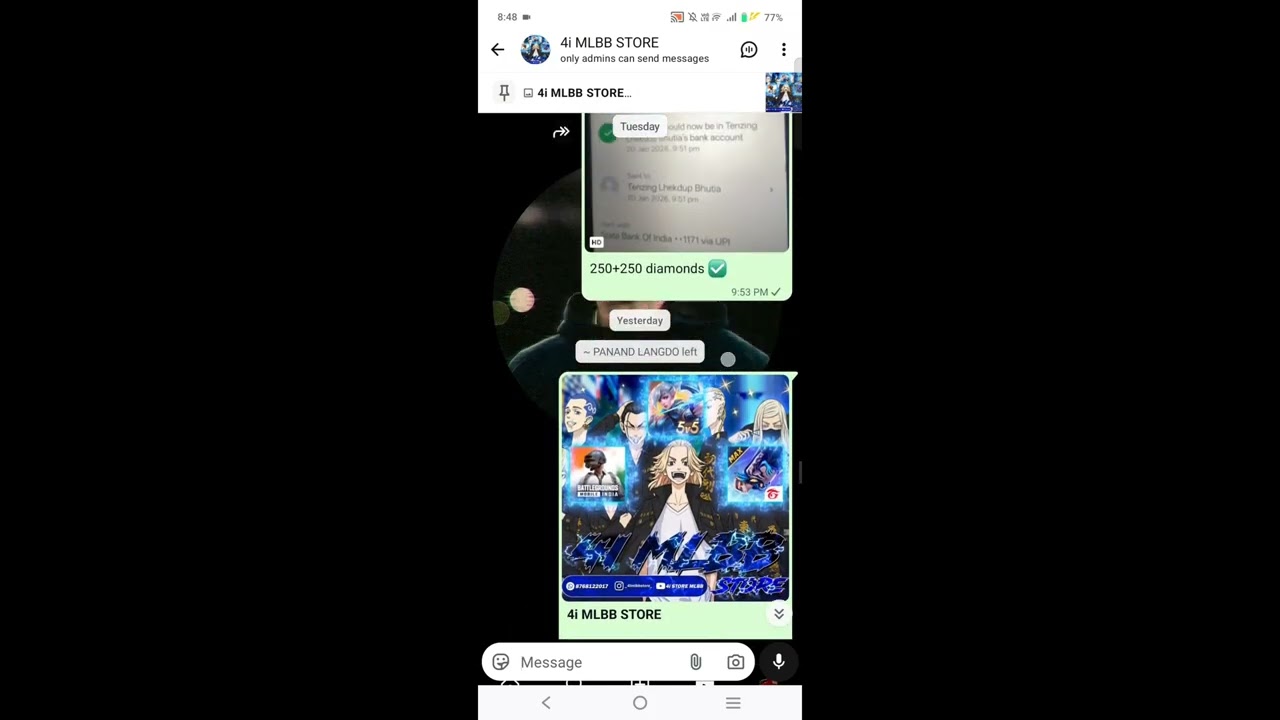 CHEAP MLBB OR MOBA 5V5 DIAMOND RECHARGE 