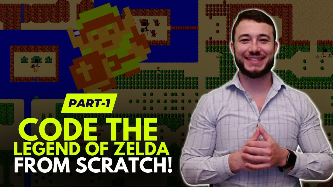 How to Code The Legend Of Zelda in Javascript FROM SCRATCH! Part 1