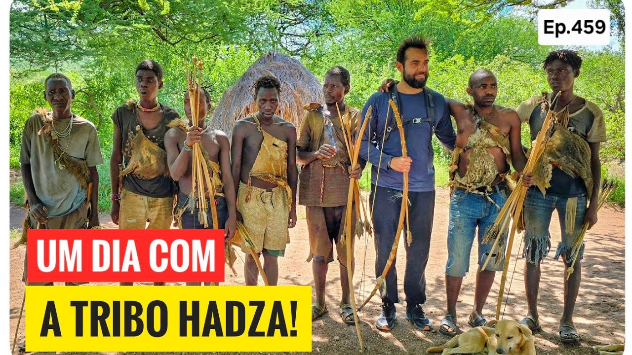 SOBREVIVENDO NA SAVANA COM OS ÚLTIMOS CAÇADORES DA ÁFRICA - HADZAS