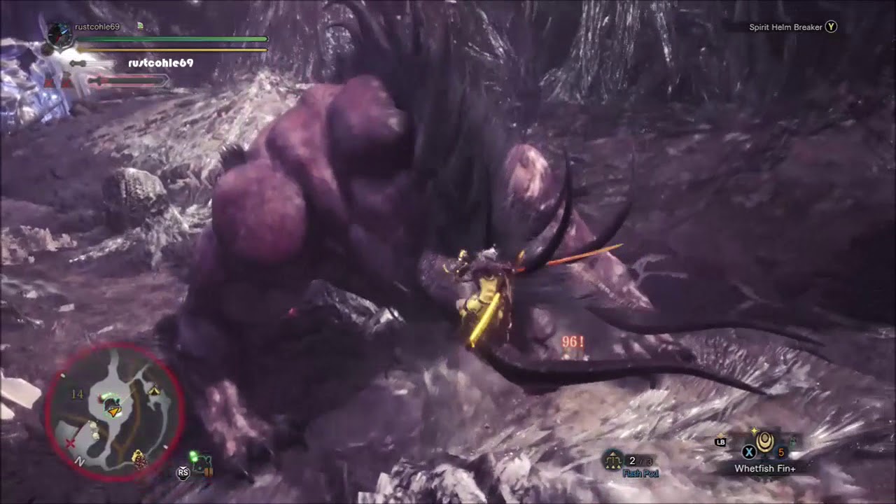 MHWorld - Behemoth solo long sword (17 min)