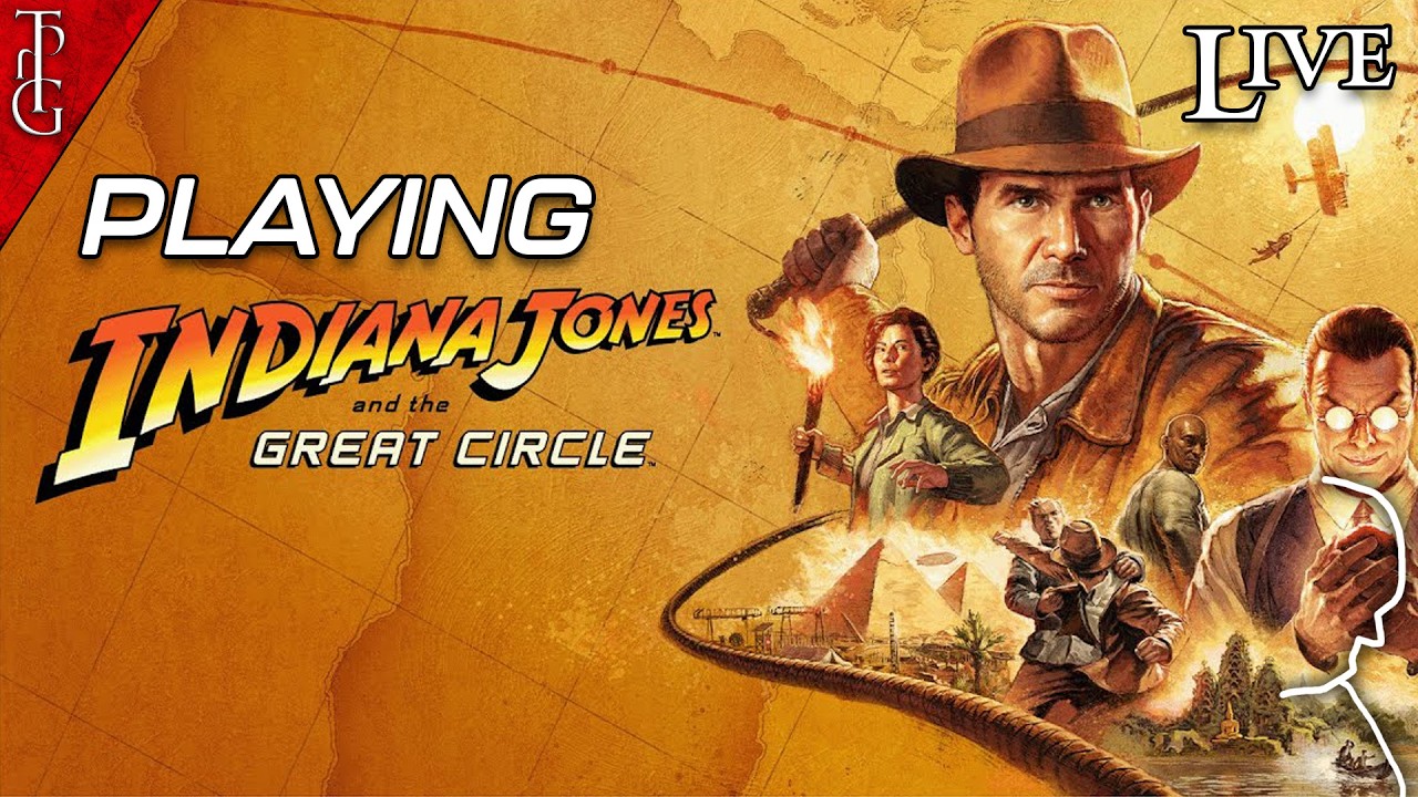 [EN] English Friday  + Face Cam & we play Indiana Jones & the Great Circle - later Lore Stream