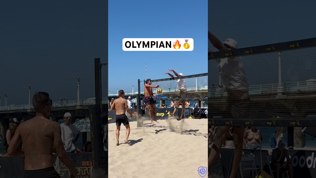 One of the BEST Blockers in the World😳🏐🥇 #beachvolleyball #volleyball #volleyballplayer #sports