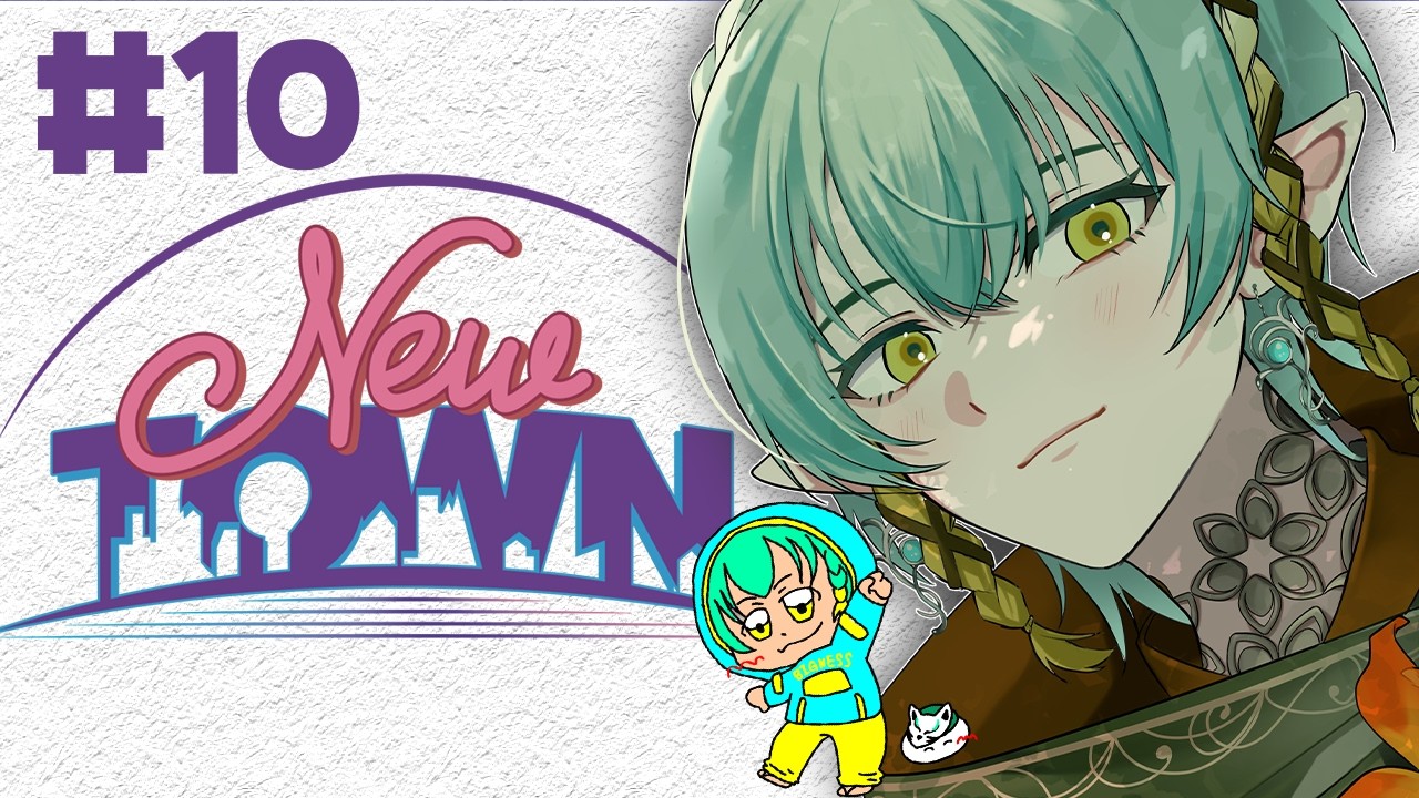 【 #NEWTOWN / Day10 】ひりつきとチルの両方楽しみたい【GTA5】【ゆにれいど/翠星アスト】