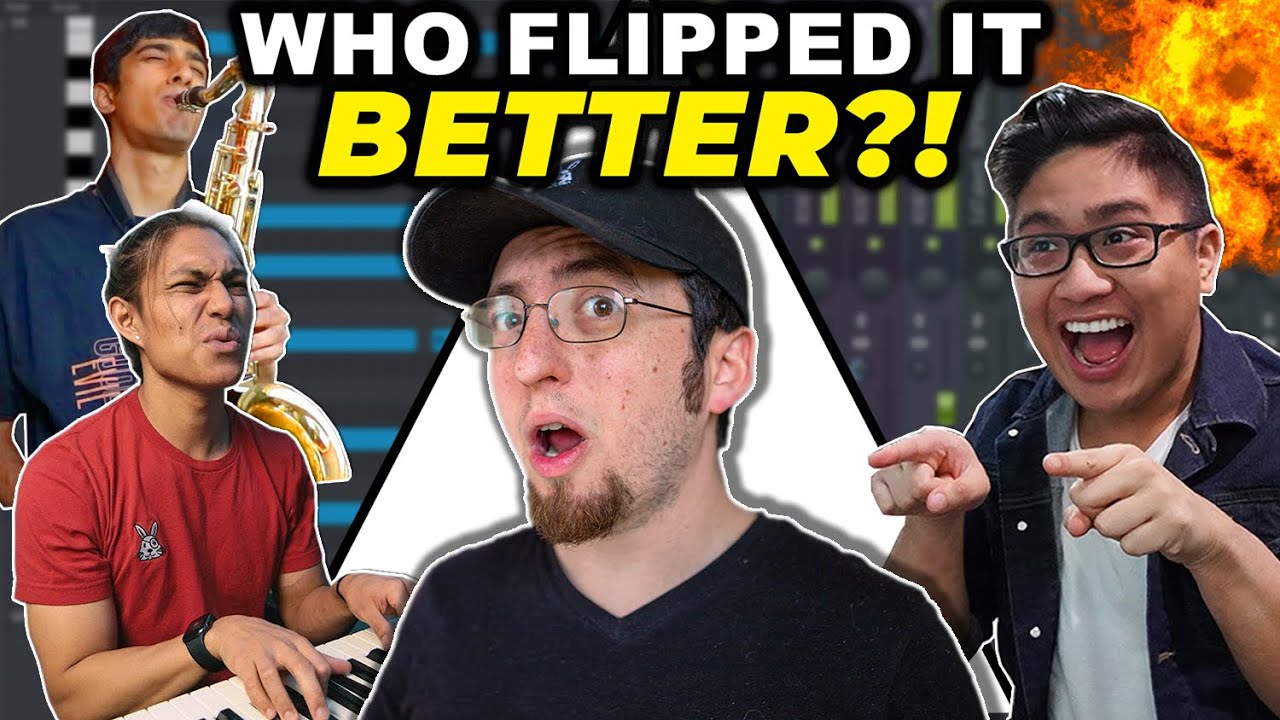 I MADE 3 MELODIES AND THEY FLIPPED THEM!! (w/Simon Servida, Chris Punsalan, Versus)