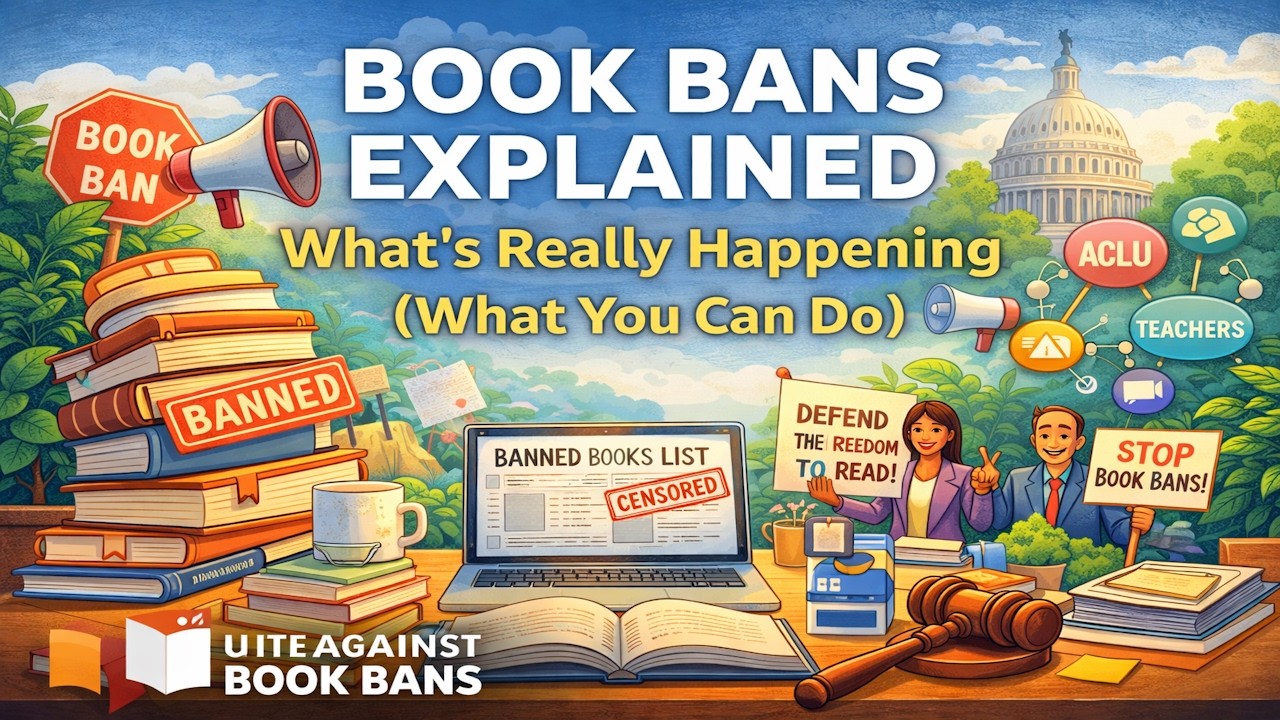 Book Bans Explained: What’s Really Happening (What You Can Do) | Unite Against Book Bans