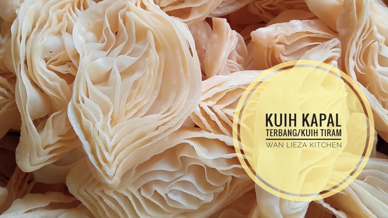 KUIH KAPAL TERBANG/ KUIH TIRAM (SAIZ KECIL)