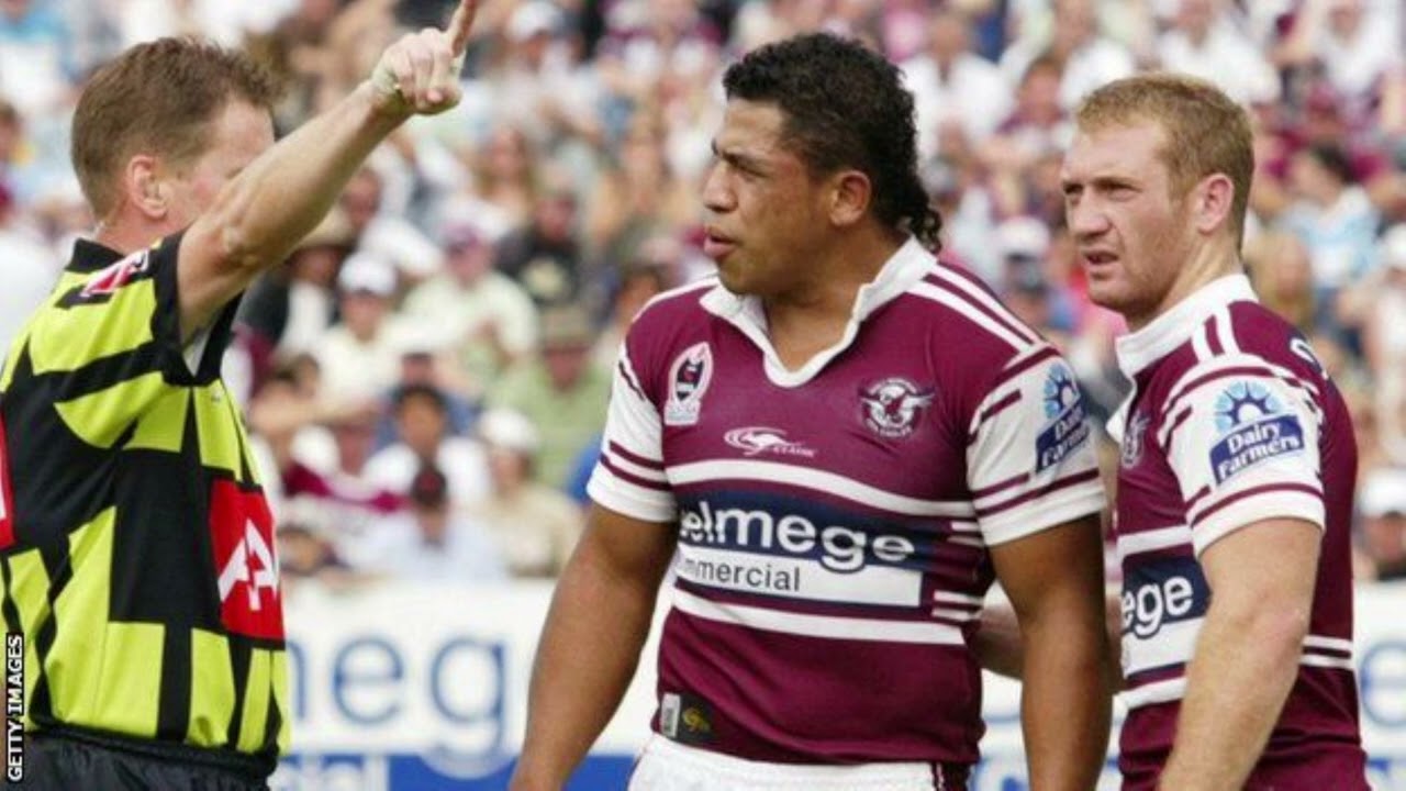 John Hopoate.....Former NRL referee Sean Hampstead talks about what a punish he was to referee