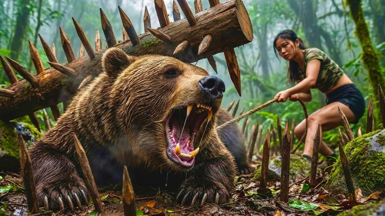A Tense Moment for Survival: A Black Bear Discovered My Arrival