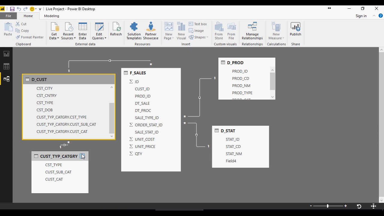 Power BI - Do it Yourself Tutorial - Snowflake Schema & Merge Queries - DIY -11-of-50
