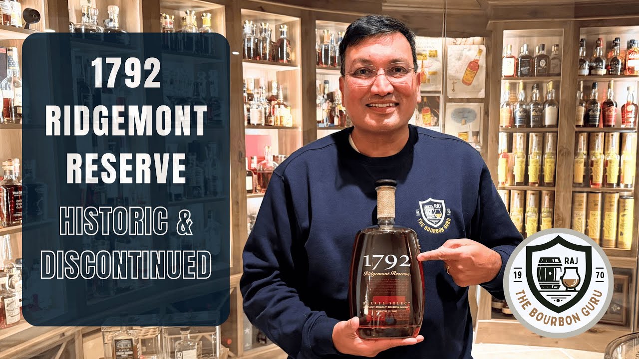 A historic & discontinued bourbon - 1792, name comes from the year, Kentucky became the 15 State.