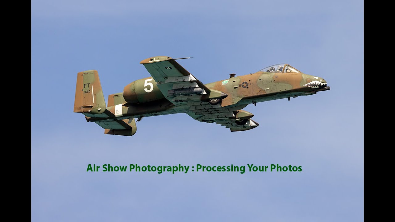 Air Show Photography: How to process the photos in Lightroom