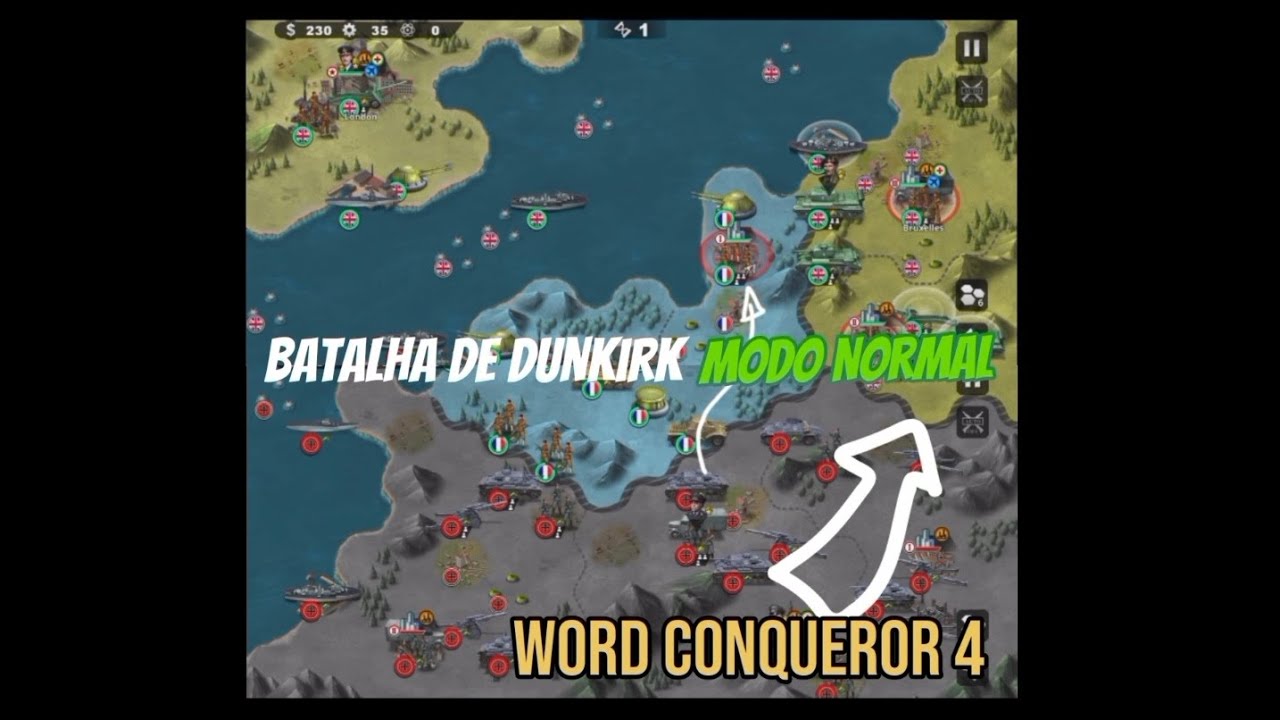 Batalha de Durquerme modo Scenario Aliados WC4