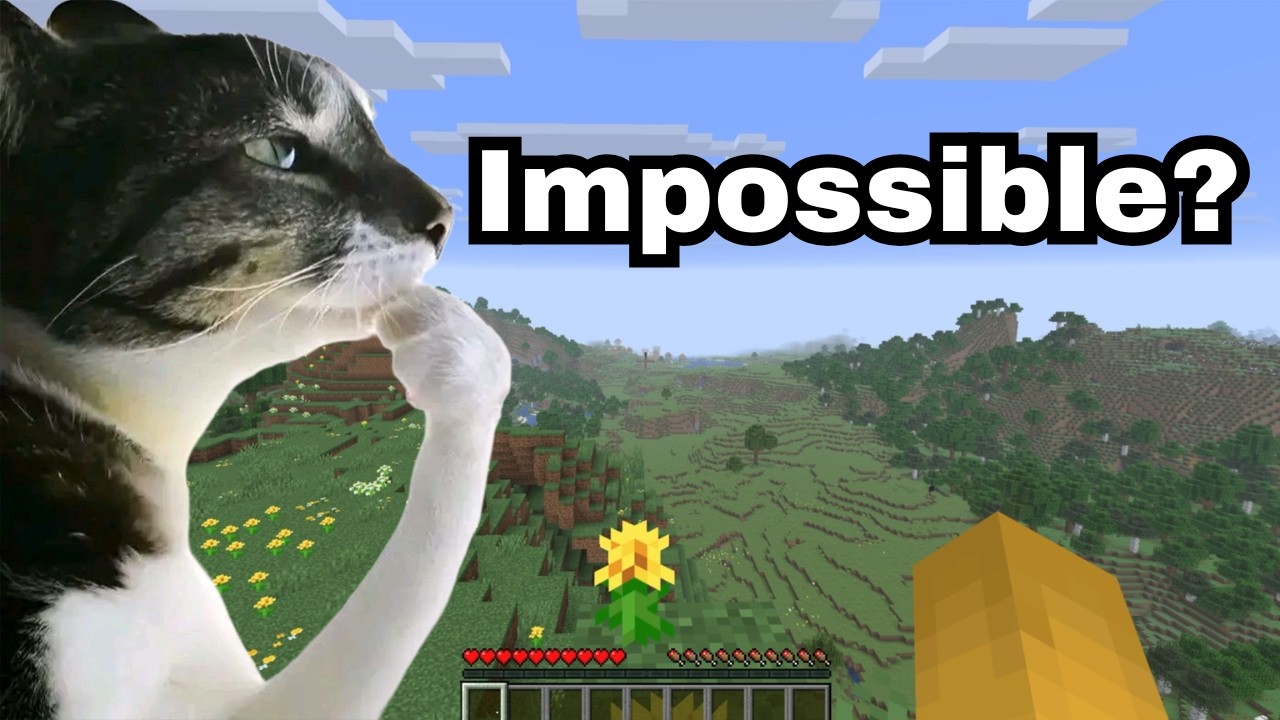 Minecraft but if I meow, I get ripped in half