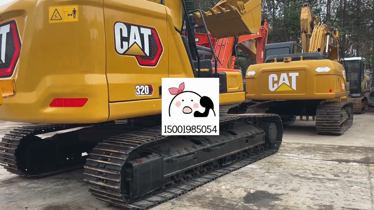 Caterpillar 320 excavator with c7.1 engine stock in shanghai China