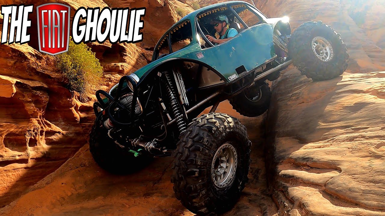 [WR-24] 1959 Fiat 1100 Rock Crawler Rear Steer Portal Buggy | @ghouliegarage