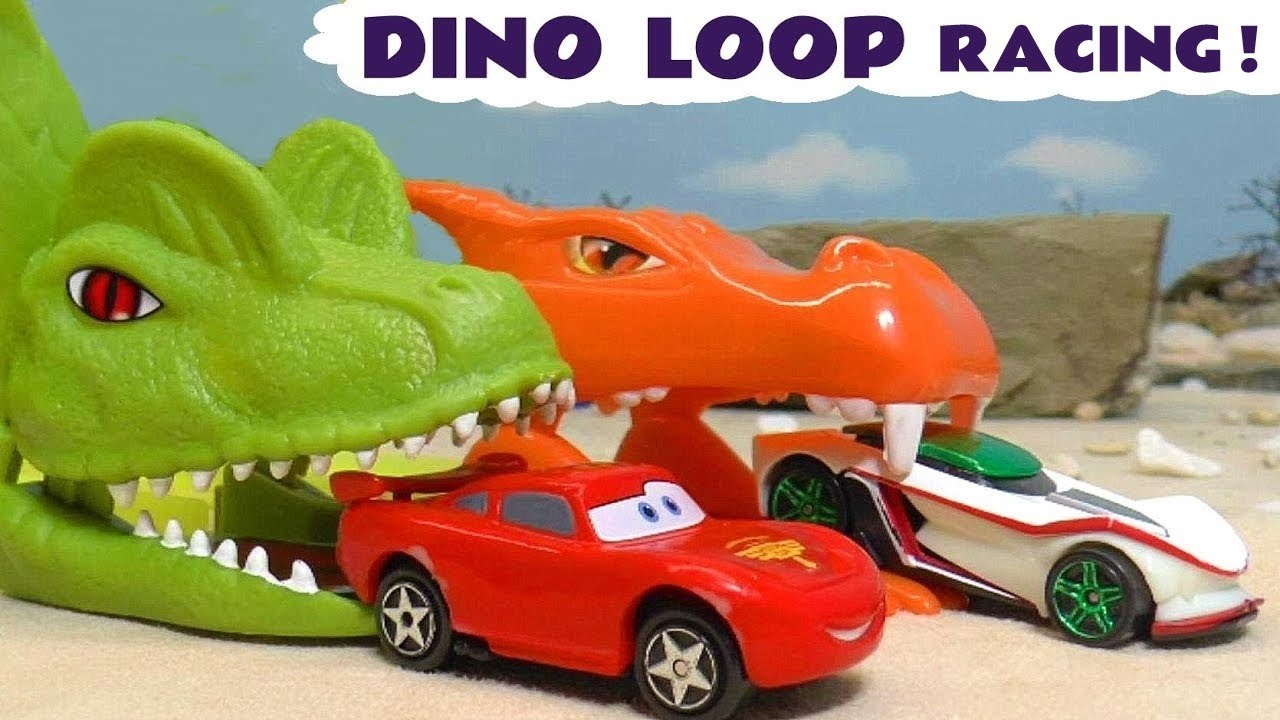 Dinosaur s for Kids Toy Car Racing with the Funlings