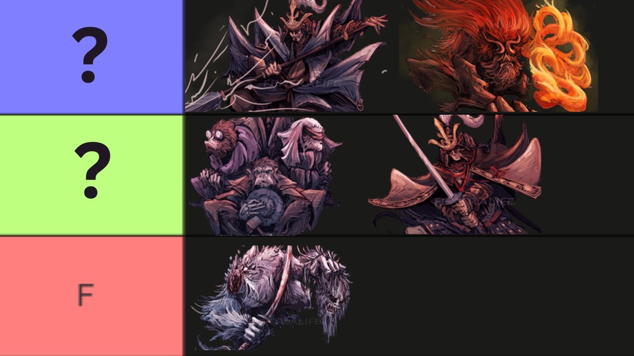 I Made A Sekiro Main Boss Tierlist!