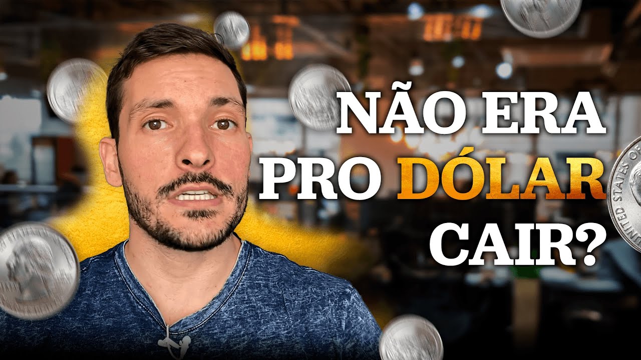 Juros subindo no Brasil, não era para o dólar cair?