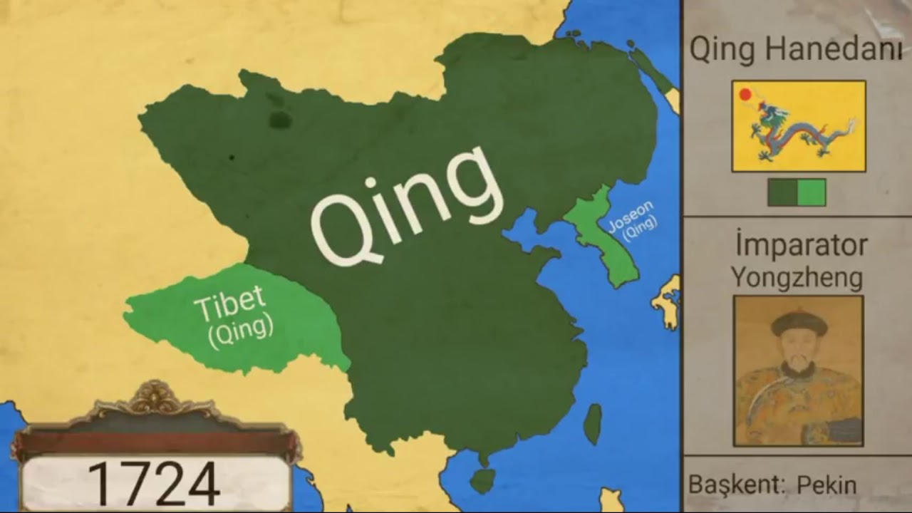 Qing Dynesty Rise And Fall (1644-1912) / Qing Hanedanlığı Kuruluştan Yıkılışa (1644-1912)