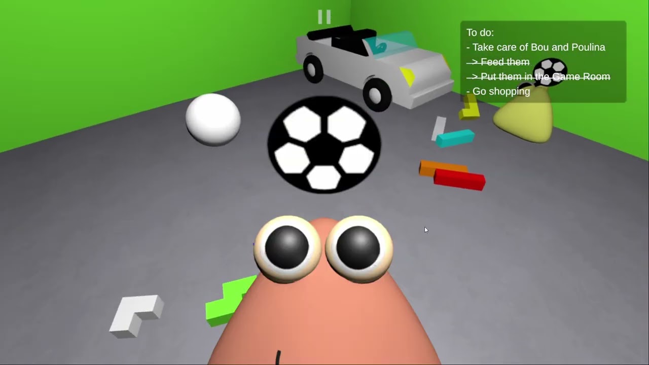 Jugando la venganza de pou (parte 1)