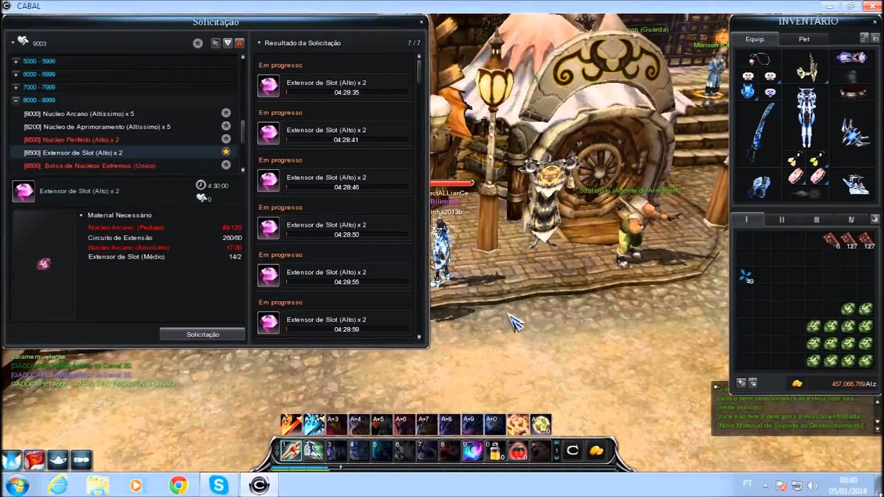 Extensor alto x2 Cabal Online BR