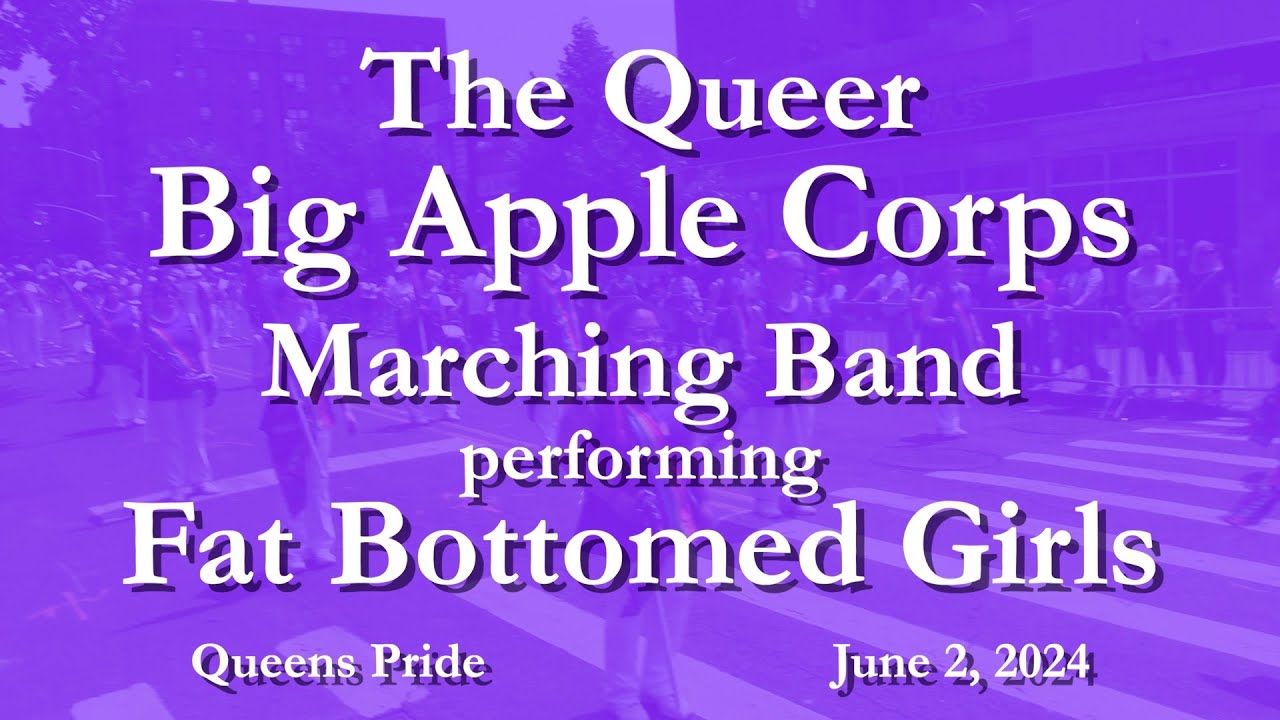 QBAC performing Fat Bottomed Girls