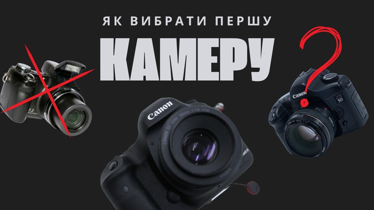 Професійний фотоапарат для початківців | Повний гід + ТОП-3 найкращі моделі для новачків