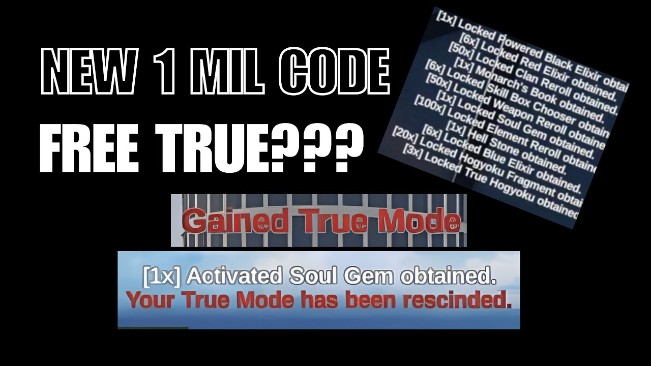 [TYPE SOUL] 1 Mil Code (INFO)