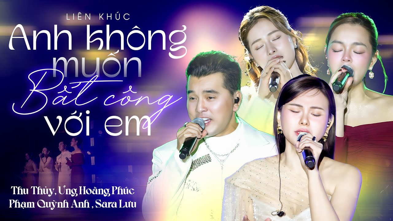 Màn Hòa Ca TÁI HIỆN KÝ ỨC Một Thời 8x 9x - ƯNG HOÀNG PHÚC, PHẠM QUỲNH ANH, THU THỦY, SARA LƯU