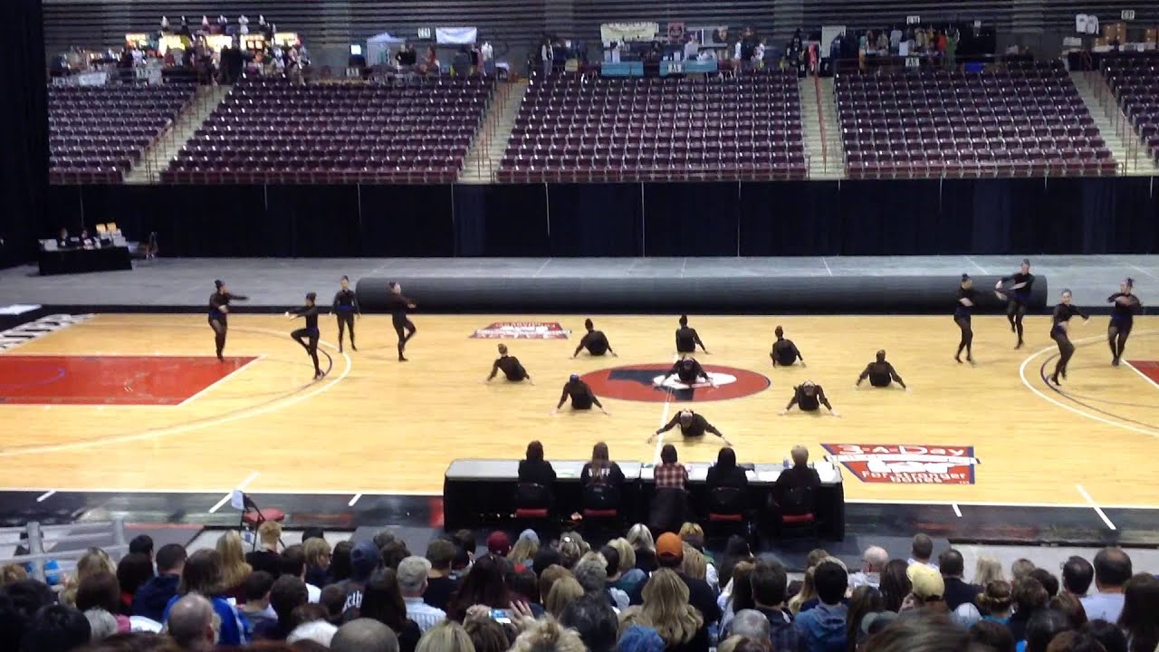 TFHS Bruinettes 3-20-14 State Kick Routine
