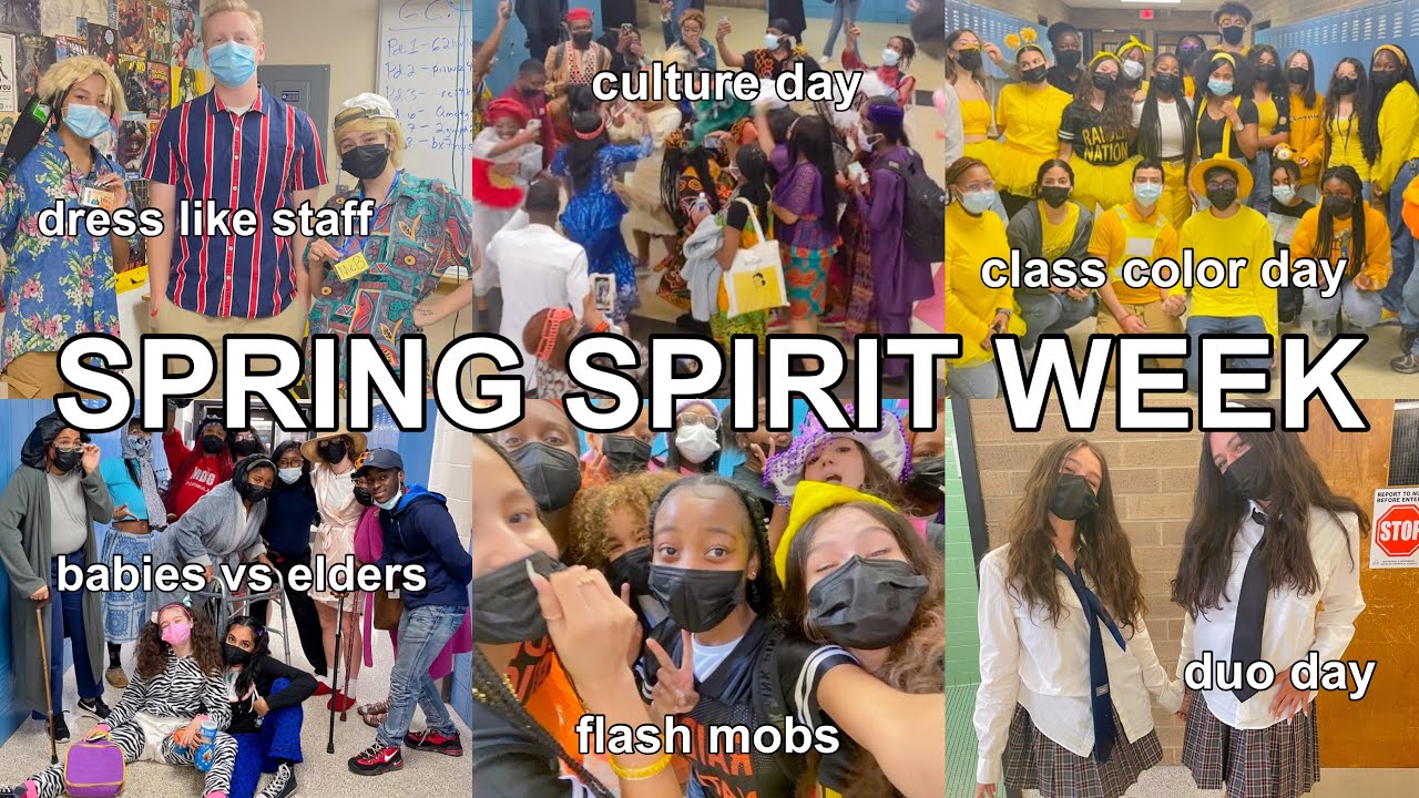 HIGH SCHOOL SPRING SPIRIT WEEK IN THE LIFE VLOG 2022