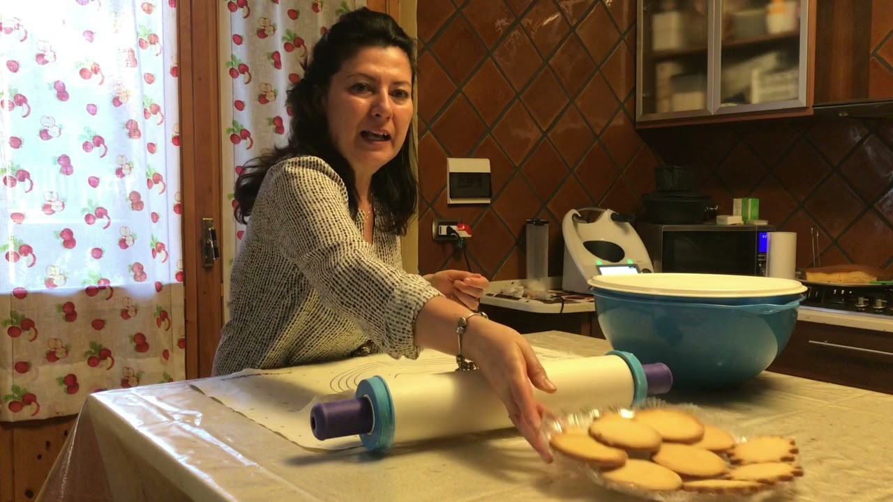 Matterello merlino e foglio pasticceria Tupperware