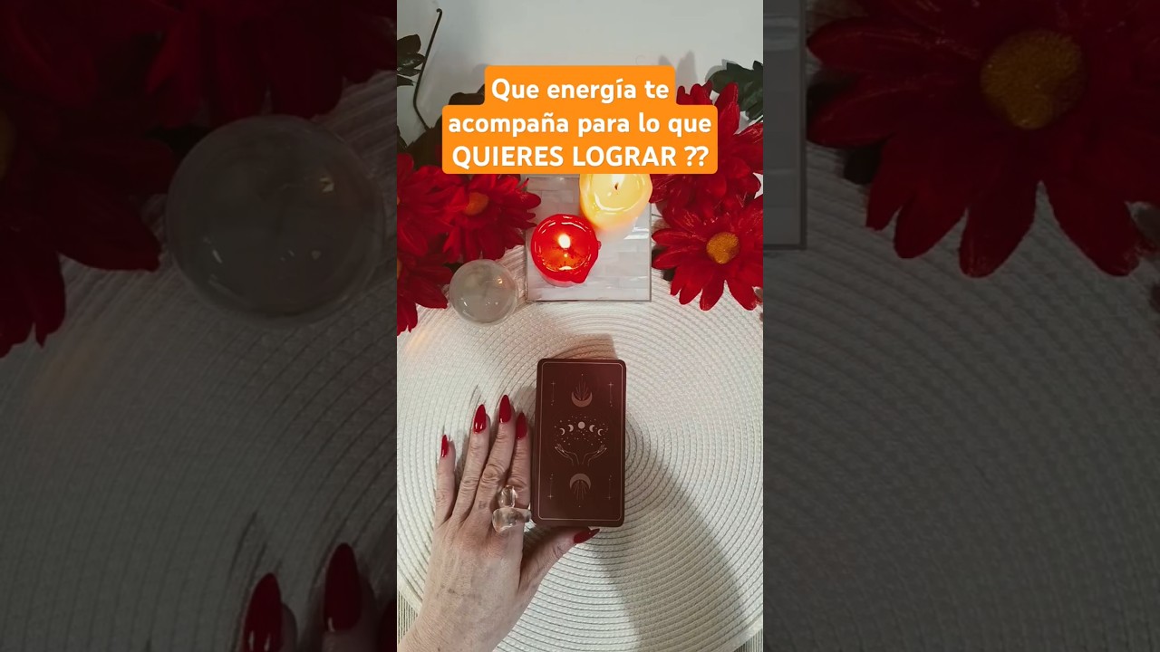 💫 LA ENERG&Iacute;A QUE TE ACOMPA&Ntilde;A para Tus LOGROS. #tarot #tarotinteractivohoy #futuroinmediato