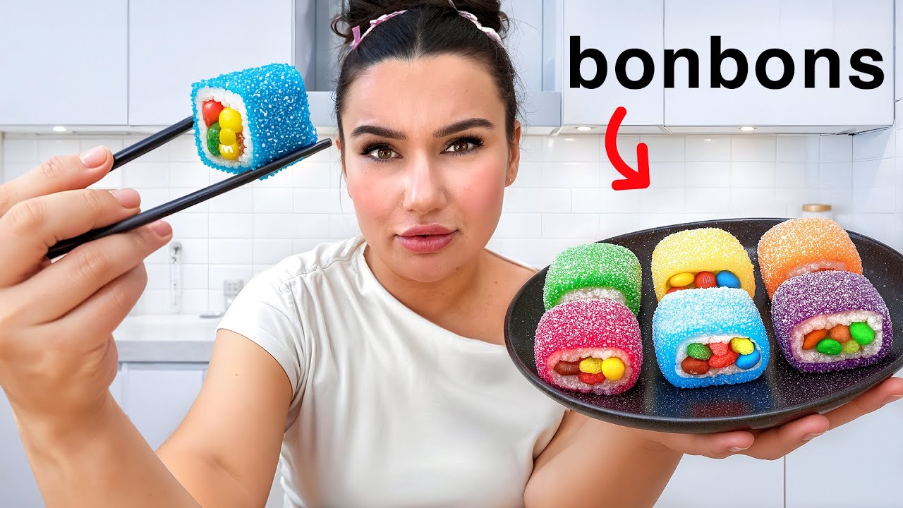 J’ai Fait Des SUSHI Avec Des BONBONS