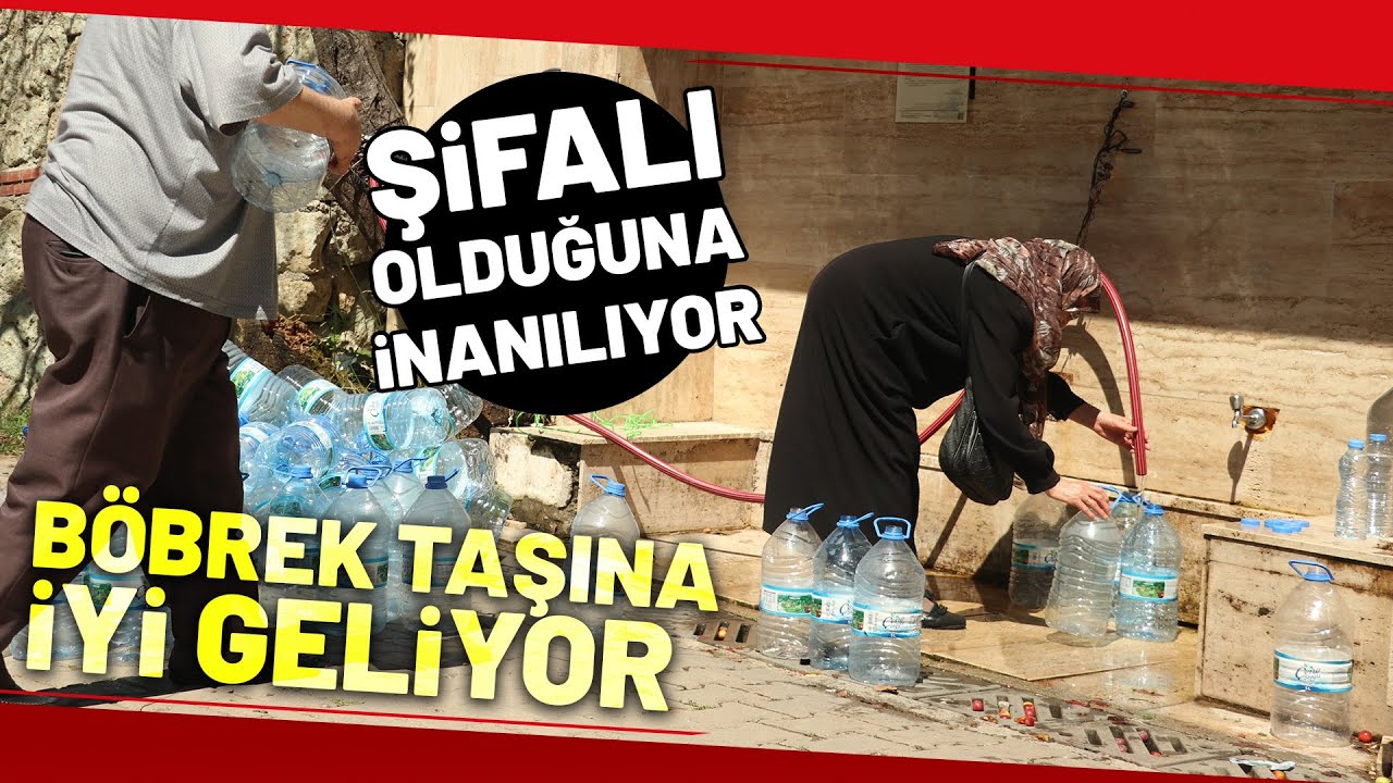 Bu Su İçin Kuyruğa Giriyorlar