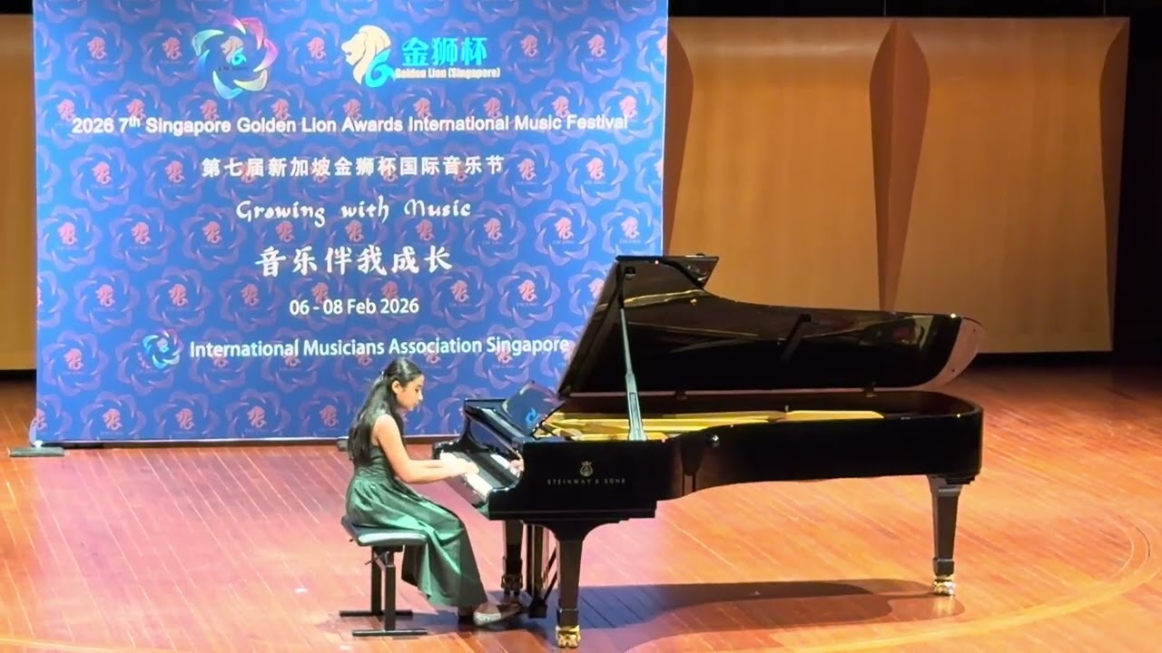 Viveka Saha (11) - Arabesque No. 1 op. 61 by Cecile Chaminade