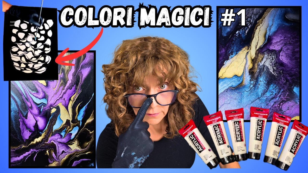 14. Da bianchi a colorati - colori perlati magici - PRIMA PARTE