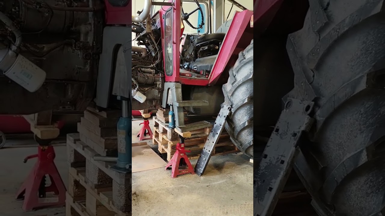 MF 595 alakerta paskana