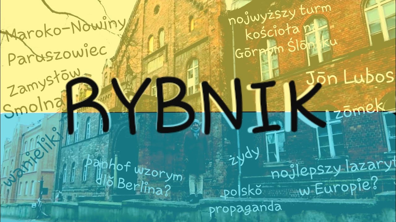 RYBNIK (Rybnik 1/5) - bez ślōnskie wiejskie miasto z Jōnym Lubosym. Rajzy Gōrny Ślōnsk #49
