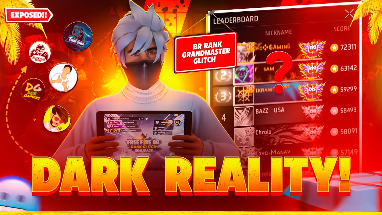 Dark Reality Of Glitch Users 🤡🤬 || In Garena FreeFire Max