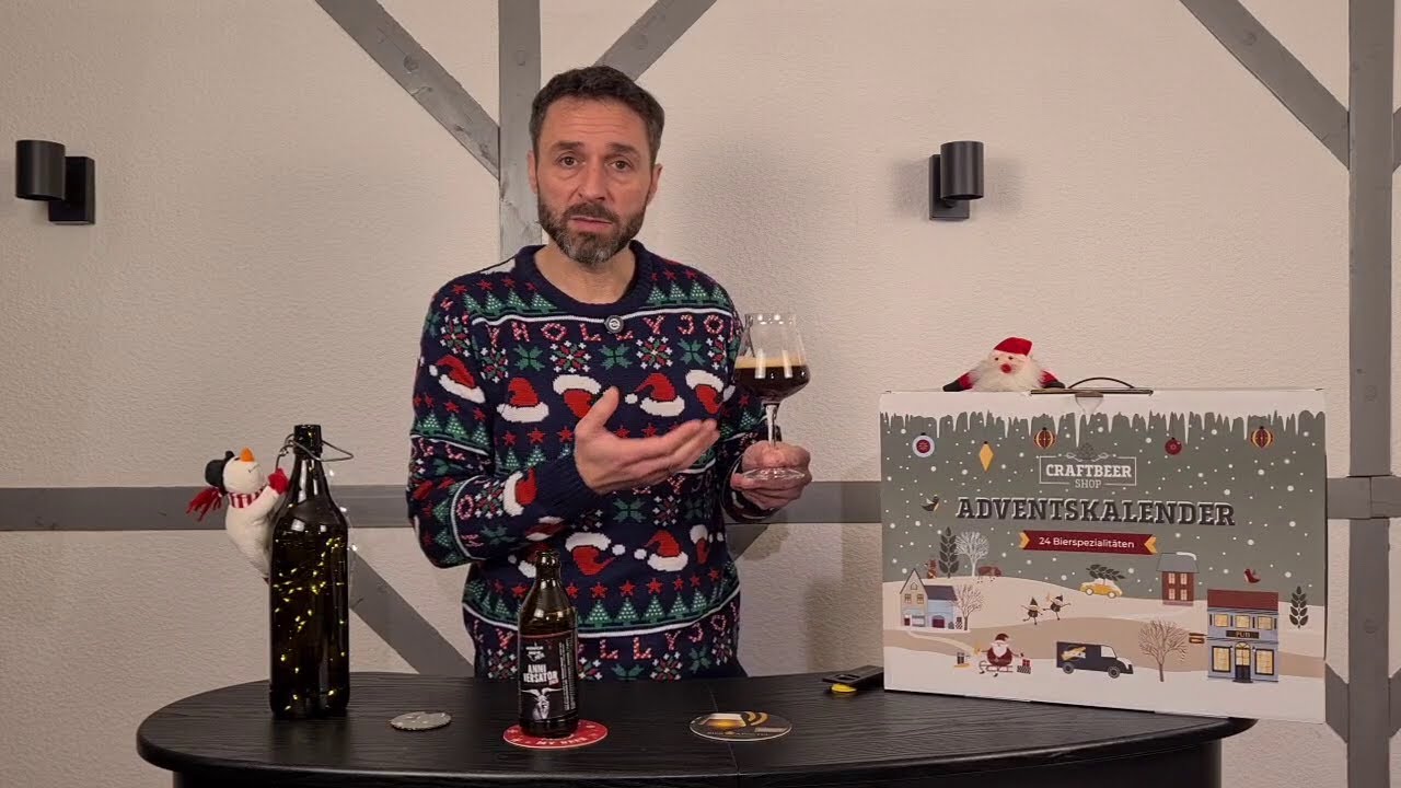 Bier-Adventskalender 2025, 9. T&uuml;rchen, Munich Brew Mafia, Anniversator 25 Dunkler Doppelbock