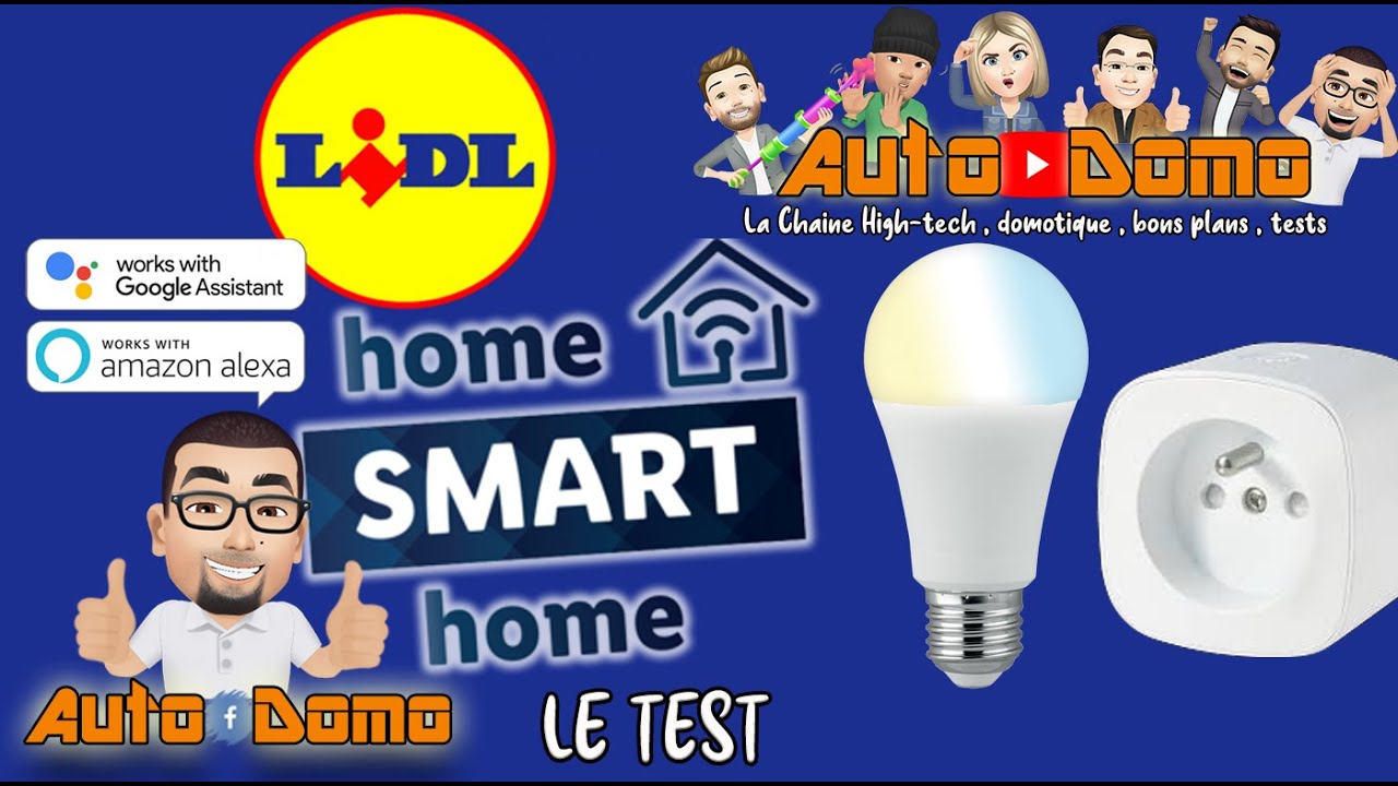 Lidl smart home : Test produits sur pont hue. Que vaut la gamme Lidl ??